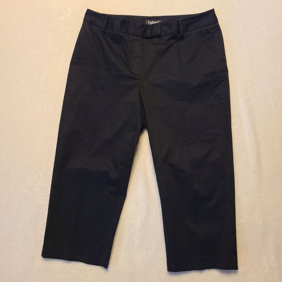 Unlisted By Kenneth Cole Women's Black Cropped Pants Size 12 - Picture 9 of 10